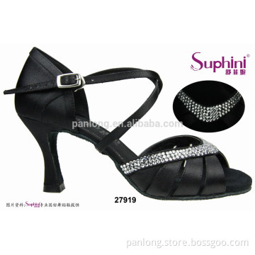 High Quality Salsa Ballroom Ladies Dance shoes Rhinestone